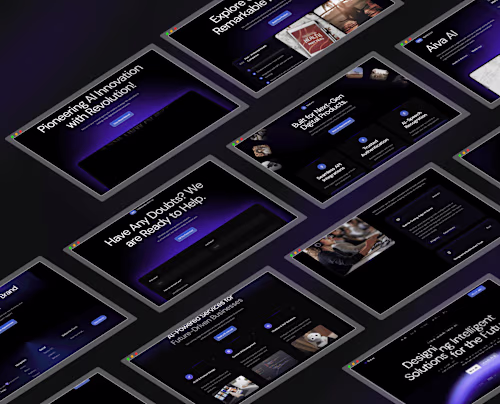 Velto -  A Conversion-Driven Website for an AI Agency