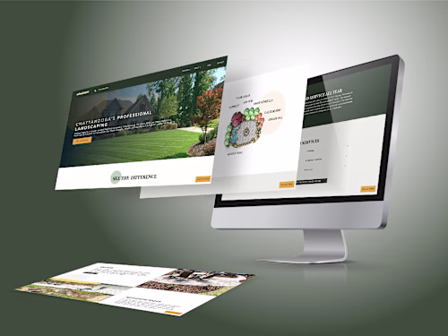 Web Design for Earthscapes Landscaping
