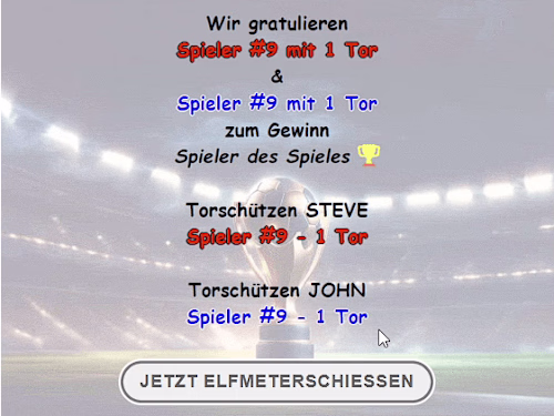 Fantasy Soccer Text Game