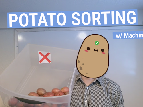 AI Sorting Potatoes w/ CropDetect