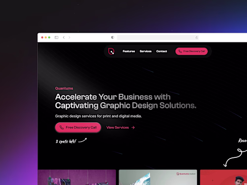 Conversion Optimized Landing Page