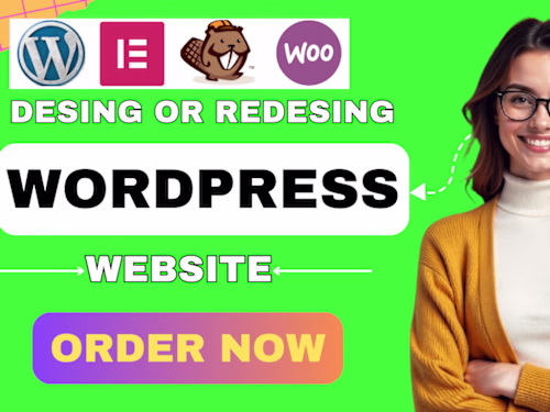 Custom WordPress Website Development with Elementor Pro