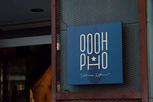 Oooh Pho - Vietnamese Restaurant Brand Identity Design