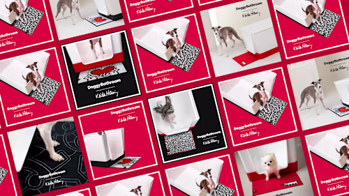Doggy Bathroom x Keith Haring [International Marketing & PR]