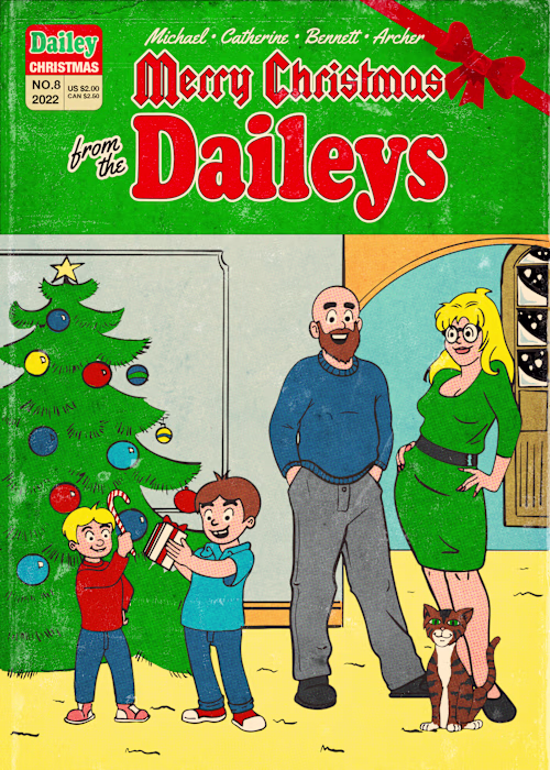 Christmas Card Illustration and Design