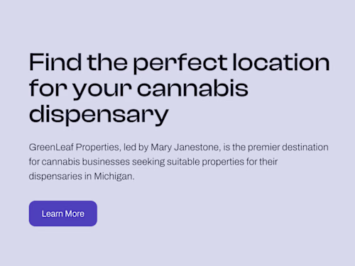 GreenLeaf Properties: Cannabis Real Estate Website