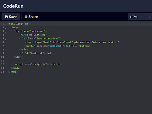CodeRun (Real-time compiler) 