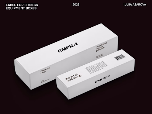 Print-Ready Product Label Design for Sales