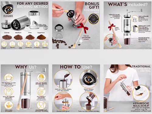 Product Listing Images/Infographics