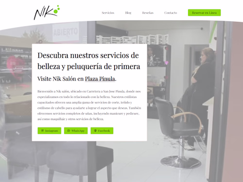 Gatsby.js Website for a Beauty Salon