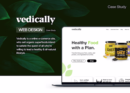 Vedically website design on Behance