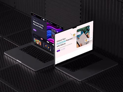 Adluna: Productivity Platform UI/UX Design 
