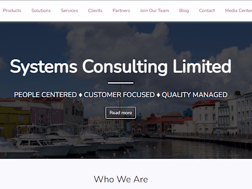 System Consulting Ltd Website