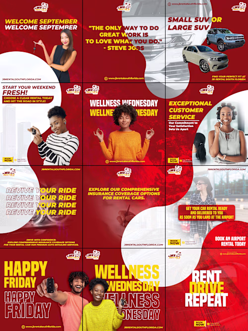 Jb Rentals Social Media Content