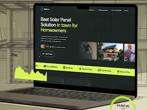 Solar Panel Business · Webflow Design & Development