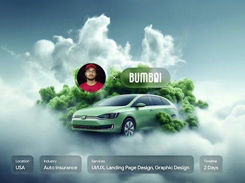 Bumbai B2C/DTC Landing Page Design