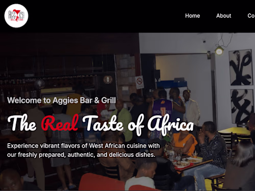 Aggies Bar and Grill Restaurant App 