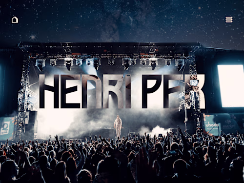 Henri PFR - Artist Website