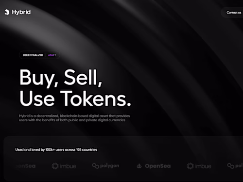 website for Hybrid Capital