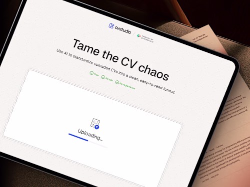 Turning static resumes into responsive web experiences