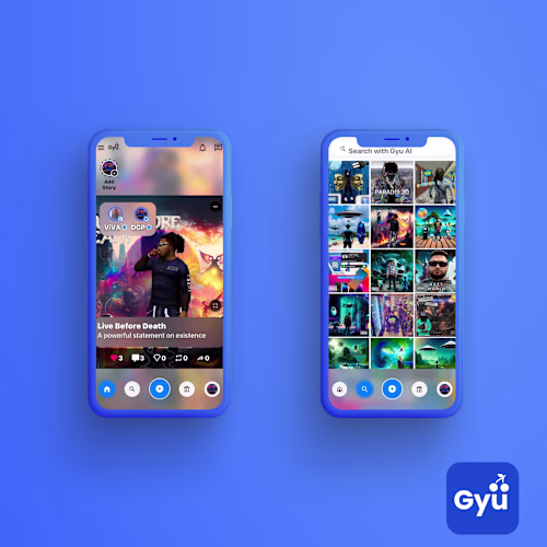 Gyu App - Mockups