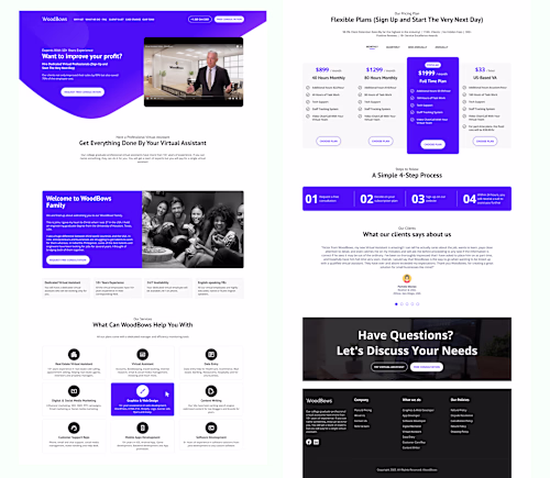 Redesign Wood Bows website