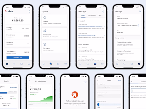 App design for wealth management