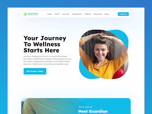 Custom Framer Website - Made in Figma http://guardianthce.fr...