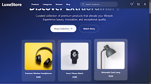 E-Commerce Web App Development