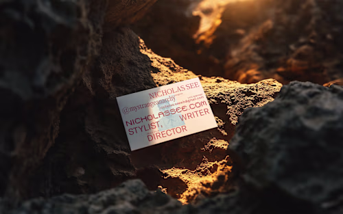 Business Card for Vogue Stylist