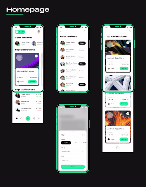 NFTBoost Mobile App UI/UX Case Study