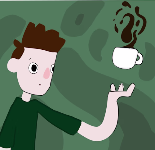 Coffee Lover Illustration