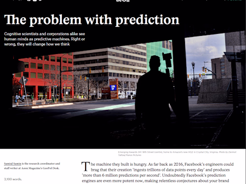 The Problem with Prediction