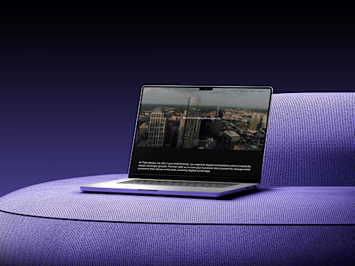 Digital Ecosystem for Tiam Media: Brand Identity & Framer Build