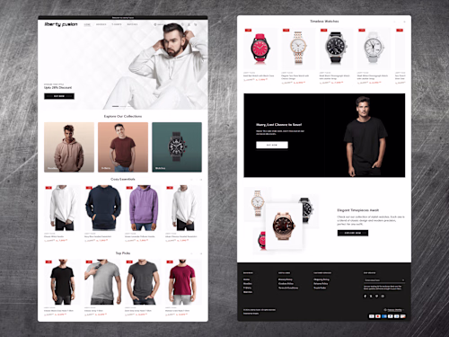 Liberty Fusion Shopify Store