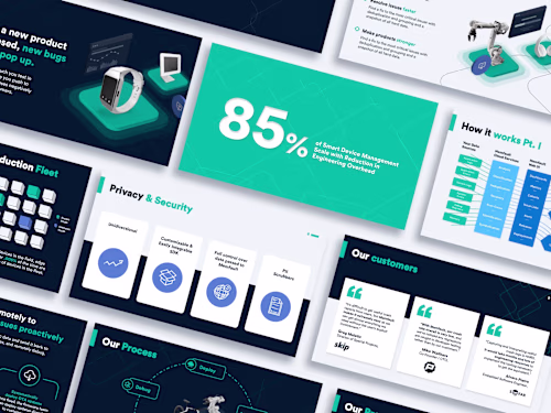 Sales Deck for a Software Development Company