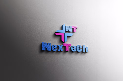NexTech Logo Desing And Mockup on Behance