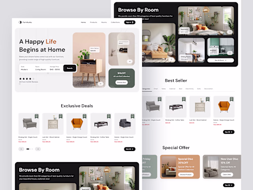Furniturku - Furniture Website