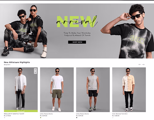 Website Layout on Behance