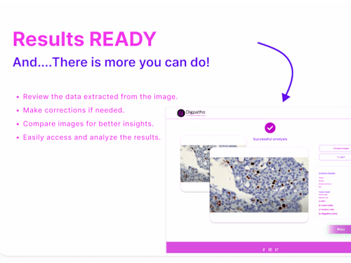 Digpatho- Landing Page & Upload Image