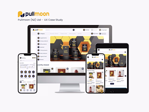 UI/UX DESIGN - PULLMOON (ONLINE STORE) CASE STUDY
