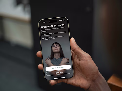 Dosewize — Mental Health Tracking App Design