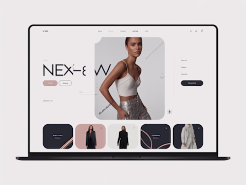 UX/UI design for Fashion Brand