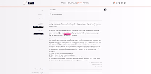 Collaborative text editor