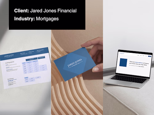 Brand Creation and Web Design for Jared Jones Financial