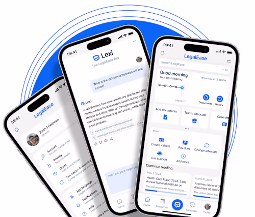 Law Firm Mobile App (Your Law Made Easy)