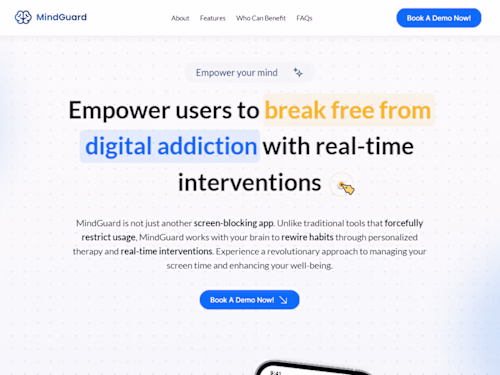 Mindguard website