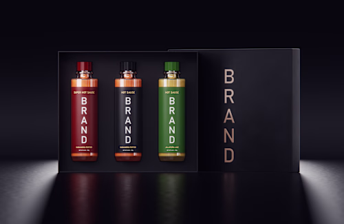 Hot sauce packaging