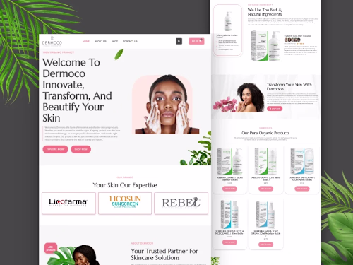 E-commerce Store

Showcasing Dermoco: Designed and