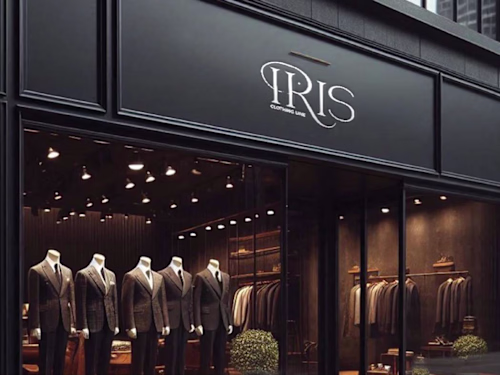logo and visual identity design for a clothing brand 